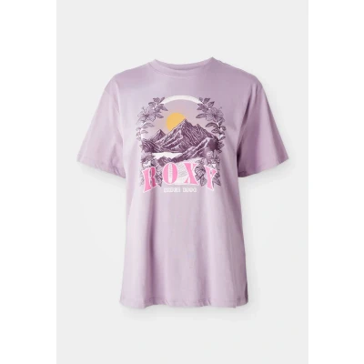Image of Roxy Hangloose Poster Short Sleeve T Shirt For Women