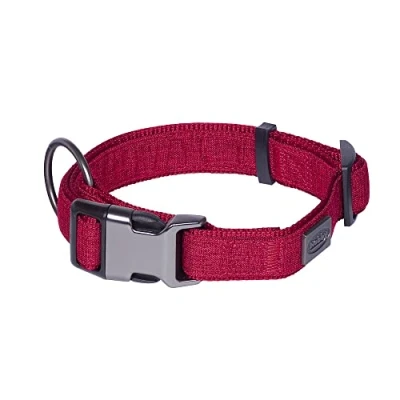 Image of Nobby Linen Deluxe Collar Grey L 45 65 cm W 32 mm