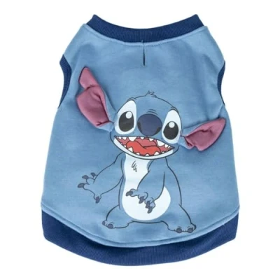 Image of Stitch Dog Sweatshirt S Blue