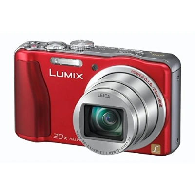 Image of Panasonic DMC TZ30EF R Lumix TZ30 Digital Compact Camera 14 Megapixels Zoom Leica 20x Red (Renewed)