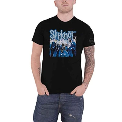 Image of Slipknot T Shirt 20th Anniversary Tattered and Torn Official Mens Black M