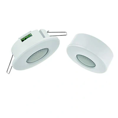 Image of 2 in 1 PIR Sensor Motion Activated 360 Degree Presence Detector Indoor with Adjustable Timer &amp; LUX Control
