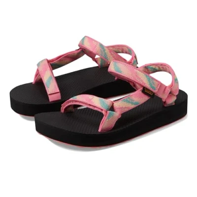 Image of Teva Kids Midform Universal Sandal, Color Magic Pink Lemonade, Size: 3 UK