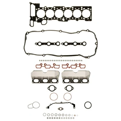 Image of 11121436822, 1112143682211127552, 11127507597 Gasket Set, cylinder head AJUSA 52207800 MULTILAYER STEEL BMW: 3 Coupe, 5 Saloon, X5