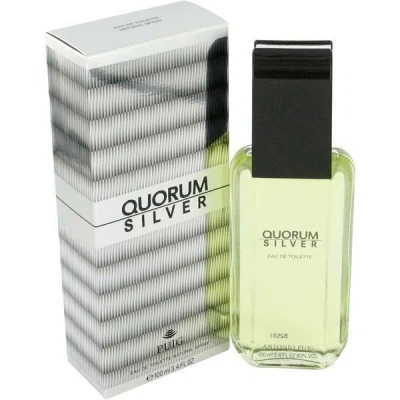 Image of Antonio Puig Quorum Silver Eau de Toilette 100ml Spray