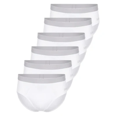 Image of Sloggi MEN GO ABC Brief 6 PACK Briefs, Men&#039;s, Size: XXL, White
