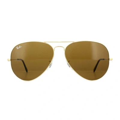 Image of Sunglasses Ray ban Rb3025 aviator col. 001/33 Unisex Pilot Gold