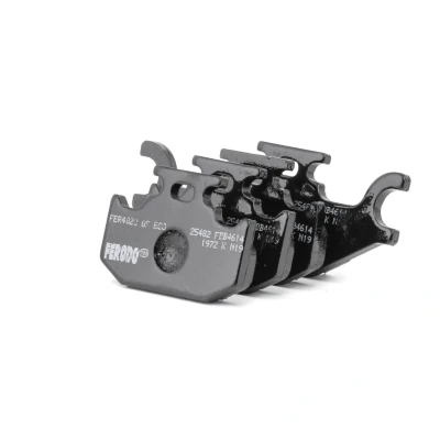 Image of 410607103R, 410607828R Brake pad set FERODO FDB4614 TQ not prepared for wear indicator without accessories RENAULT: Twizy