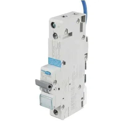 Image of Hager ADB406U 6A Single Pole 1 Module B Curve 10kA 30mA Type A RCBO