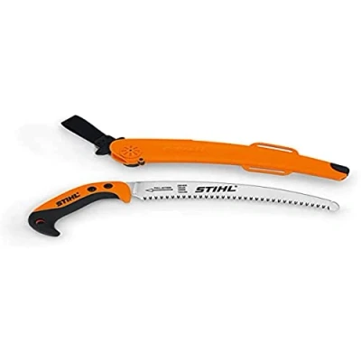 Image of STIHL 8818704 Pruning Saw Made of Metal and Polycarbonate in Black/Orange Length: 33 cm