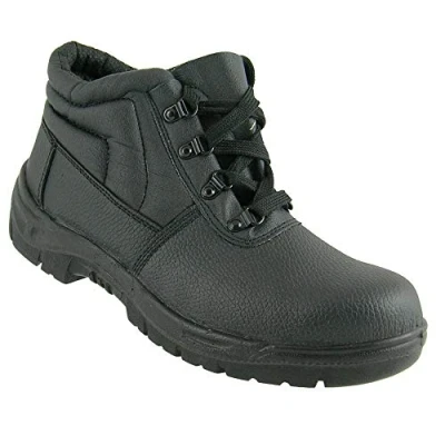 Image of Grafters Condor Safety Boot Leather Mens Black Size UK 9