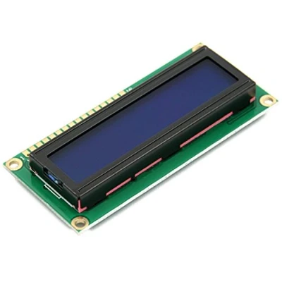 Image of DollaTek 5V 1602 16x2 Character LCD Display Module Blue Blacklight