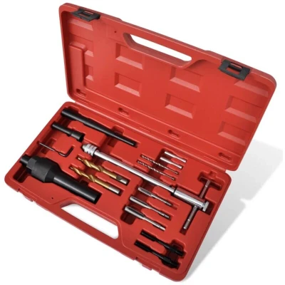 Image of vidaXL Glow Plug Removal Thread Repair Set for Audi Seat VW Mercedes Opel