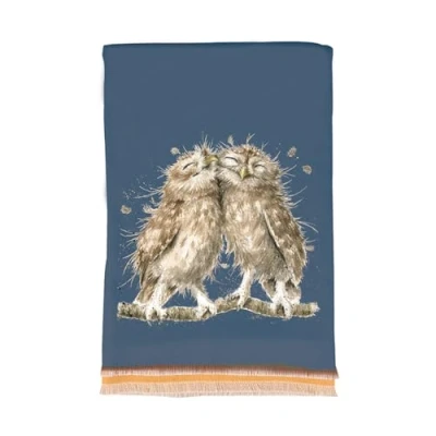 Image of Wrendale Designs &#039;Birds Of A Feather Owl Winter Scarf