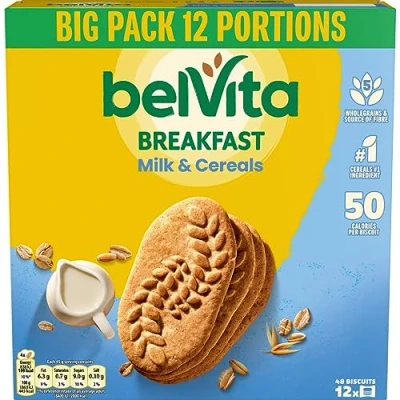 Image of Belvita Breakfast Cereals and Milk Biscuits 540g