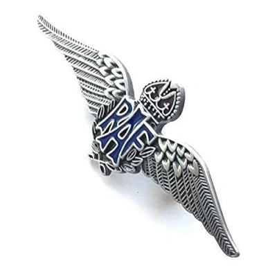 Image of MOD Approved RAF Royal Air Force Subdued Colour Sweetheart Wings Pin Badge