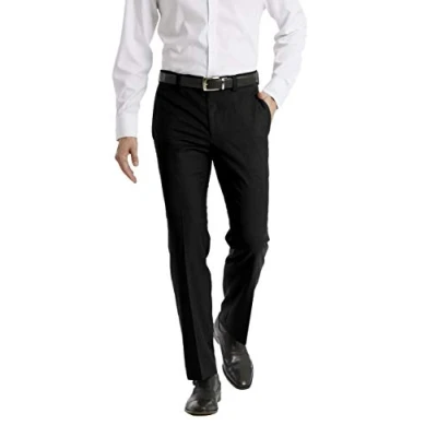 Image of Calvin Klein Men&#039;s Jinny Dress Pants, Black, 32W / 30L