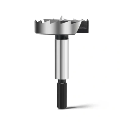 Image of Forstner Drill Bit 55 mm for Wood, Bits Diameter mm, Length 90 with 8 Hexagonal Shaft