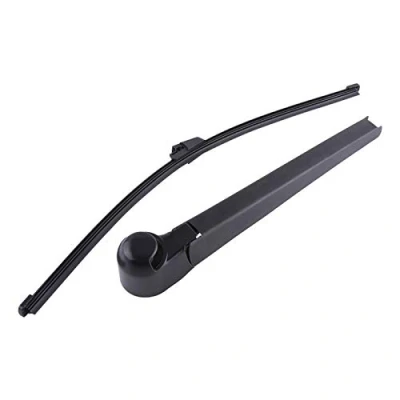 Image of Aramox Plastic Rear Window Windscreen Car Windshield Wiper Arm &amp; Blade, Fit for Touran 2003 2009, Black