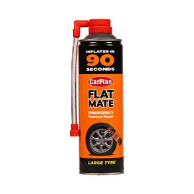 Image of CarPlan Flat Mate Tyre Inflator Emergency Puncture Repair Large 17&quot;+ 500ml