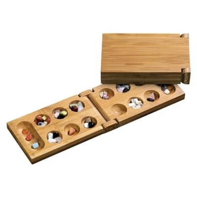 Image of Philos 3258 &quot;Mancala&quot; Bamboo Travel Set