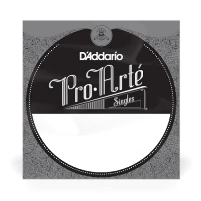 Image of D&#039;Addario J4704 80/20 Bronze Pro Arte Nylon Normal Tension Single Fourth String for Classical Guitar