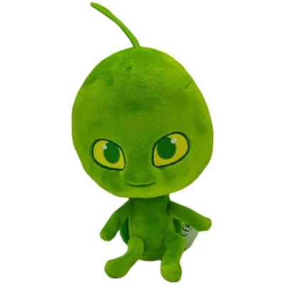 Image of Miraculous Kwami Wayzz Plush Toy From Tales Of Ladybug And Cat Noir 15cm Soft Super Cuddly Toys Bring Their Favourite TV Show To Life Bandai