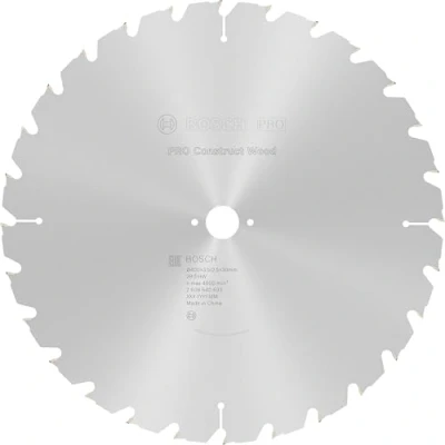 Image of Bosch 2608640693 400 x 3.5 30 mm Construction Wood Bench Circular Saw