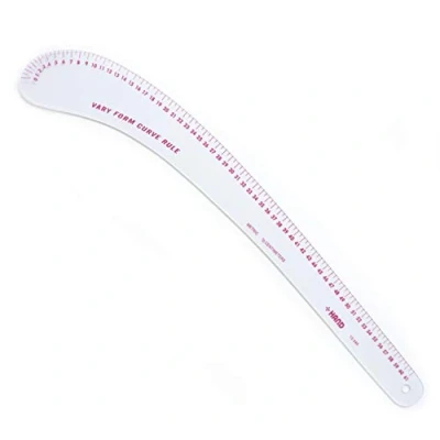 Image of HAND Metric Vary Form Curve Ruler NO.12 260, Flexible, 61cm