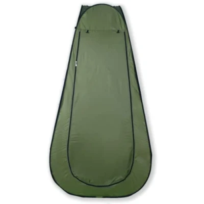 Image of Portable Outdoor Instant Pop Up Tent Privacy Camping Shower Toilet Changing Room (Green)