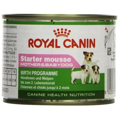 Image of Royal Canin Starter Mother &amp; Babydog Adult and Puppy Wet Food Mousse, 195g