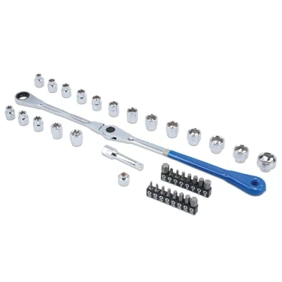Image of Laser 8094 Auxiliary Belt Wrench Set 3/8&quot;D 37pc