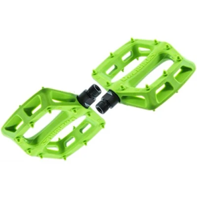 Image of DMR V6 Plastic Pdl Green, CrMo Axle