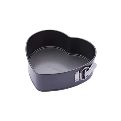 Image of MasterClass Non Stick Spring Form 22cm Heart Shape Cake Tin