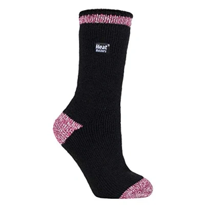 Image of HEAT HOLDERS Ladies Thermal Socks for Winter Outdoor &amp; Indoor Cuddly Fluffy Gifts Women (4 8 UK, Fantasia Heel Toe Twist)