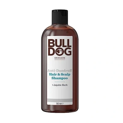 Image of BULLDOG SKINCARE Anti Dandruff Shampoo For Men Flake Free Scalp 300 ml
