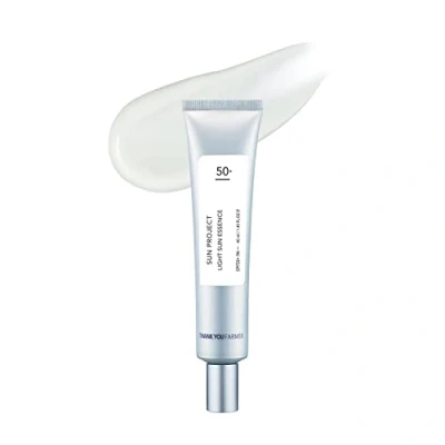 Image of THANKYOU FARMER Sun Project Light Essence SPF50+ PA+++ (40ml) Lightwight Moisturizing Sunscreen