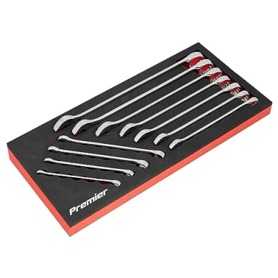 Image of Sealey Ak630Af Combination Spanner Set 11Pc Imperial