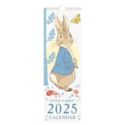 Image of Peter Rabbit 2025 Slim Wall Calendar