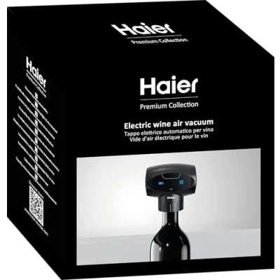 Image of Haier Electric Vacuum Seal, Preserves Authentic Taste and Aroma, Extends The Life of Open Wine Bottles, Fresh for 7 Days