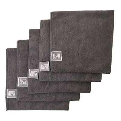 Image of Autoglym Hi Tech Microfibre Polishing Cloth Grey (5)