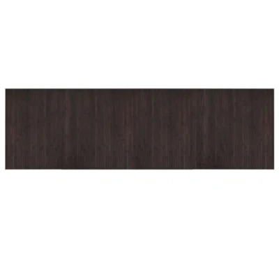 Image of vidaXL Rug Rectangular Dark Brown60x200 cm Bamboo