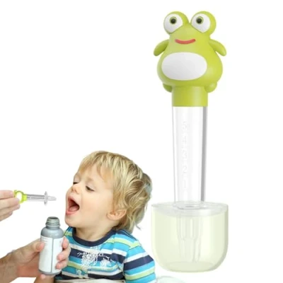 Image of JINGAN Pacifier Baby Medicine Dispenser,Feeding Utensils with Nipple Essentials Dispenser