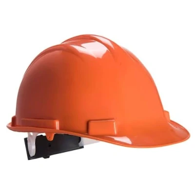 Image of Portwest Expertbase Wheel Safety Helmet, Color:Orange, Size:One Size, PS57ORR