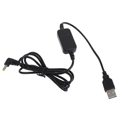 Image of JSGHGDF 5V to 12V USB Step Up Converter Cable Power Supply Adapter with 4.0mm 1.7mm
