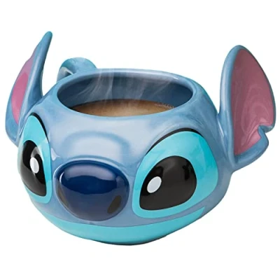 Image of Paladone RS561078 DISNEY Stitch Shaped Mug,Black