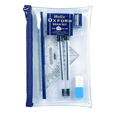 Image of Helix Oxford Filled Pencil Case Exam Set