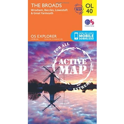 Image of OL 40 Explorer The Broads Active Map