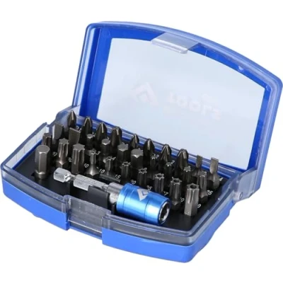 Image of BRILLIANT TOOLS Bit Set, Pieces. [Powered by KS Tools], Black, 32 TLG