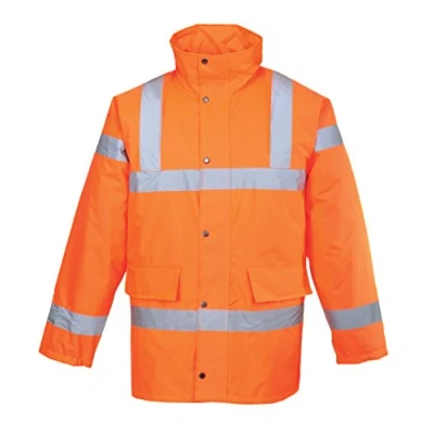 Image of Portwest Hi Vis Traffic Jacket Orange 4XL